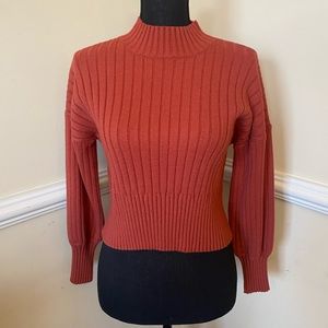 Zaful Women’s One Size Red Turtleneck Sweater